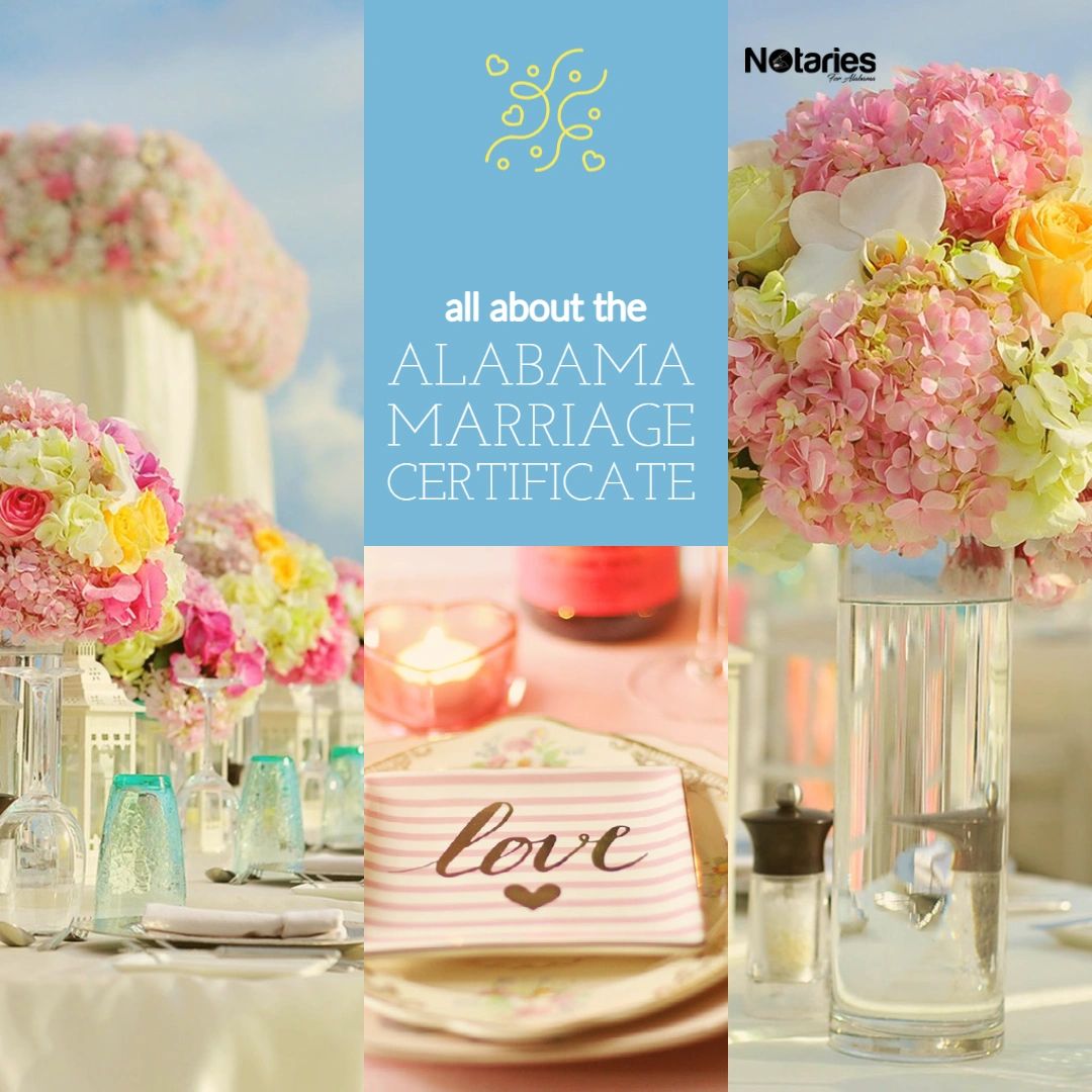 Alabama Marriage Certificate Training for Notaries